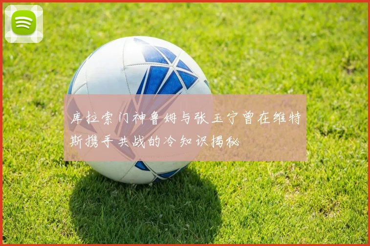 库拉索门神鲁姆与张玉宁曾在维特斯携手共战的冷知识揭秘
