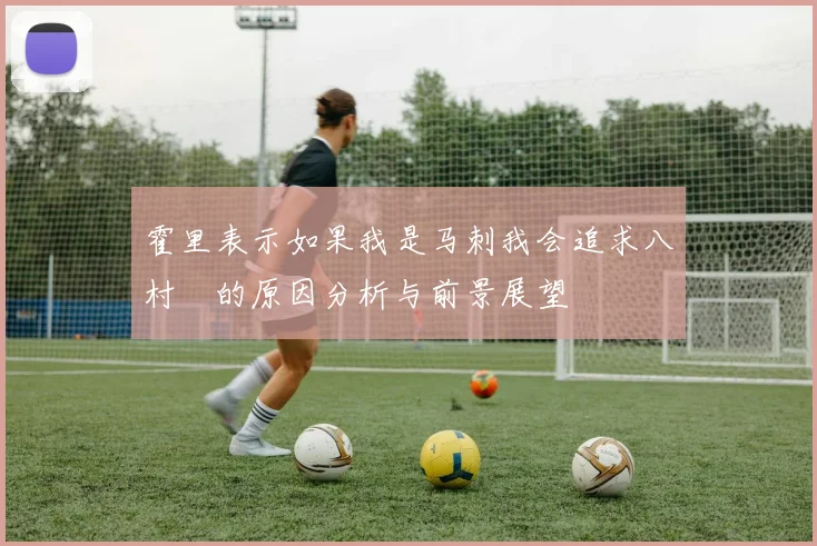 霍里表示如果我是马刺我会追求八村塁的原因分析与前景展望